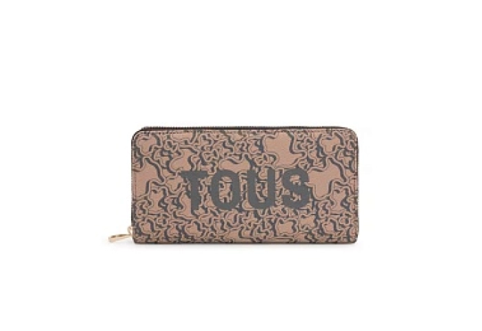 PVC.CO.PU,WALLET M K M EVOL NEW TAUPE