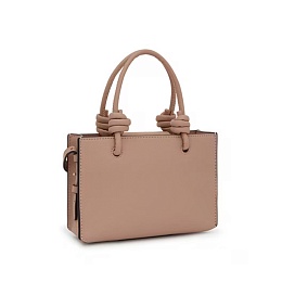 PU,MINI HANDBAG T LA RUE NEW TAUPE