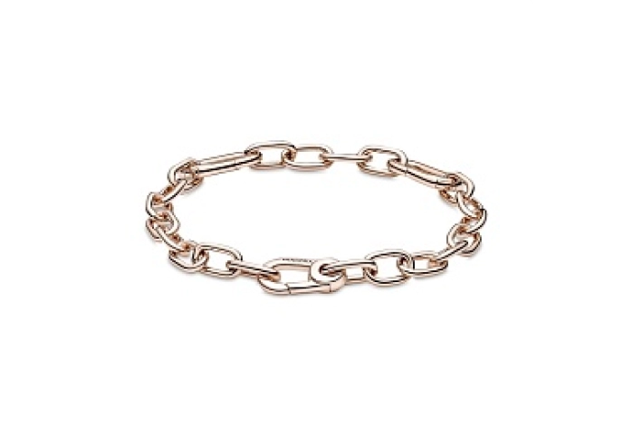 14k Rose gold-plated link bracelet /589662C00-3