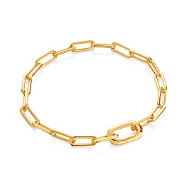 Gold Linked Chunky Bracelet