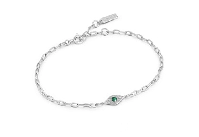 Malachite Evil Eye Bracelet