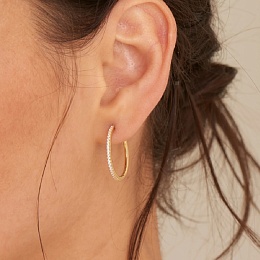 Glam Hoop Earrings