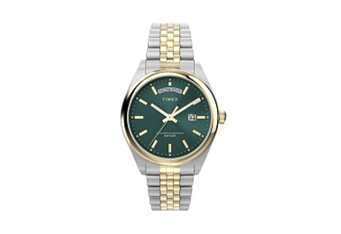 Men's Legacy 41mm Two Tone Case Green