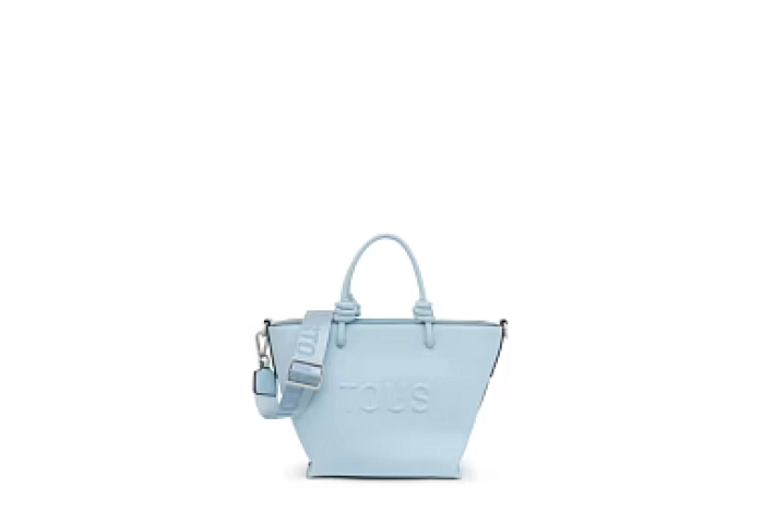 PU.COT,HANDBAG S.T LA RUE NEW LIGHT BLUE
