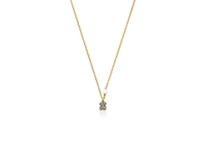 SILVER G PLATED CHOKER 0,12CT 8X8L / I