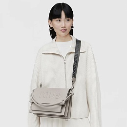 PU.COT,HANDBAG M.AUDRE LARUE NEW GREY