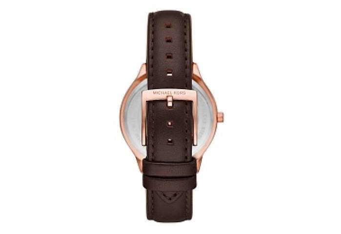 ANALOG WATCH 0 JWL GP LEATHER STRAP