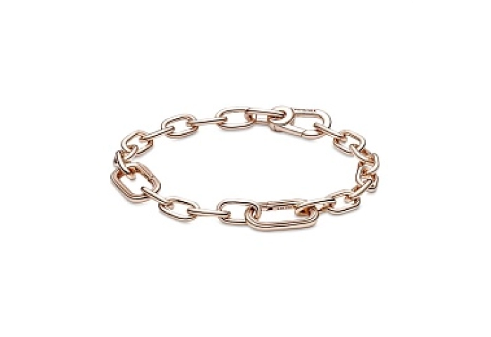 14k Rose gold-plated link bracelet /589662C00-3