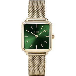 La Garconne Mesh Gold/Forest Green