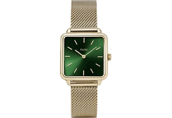 La Tétragone Mesh, Gold, Forest Green/Gold