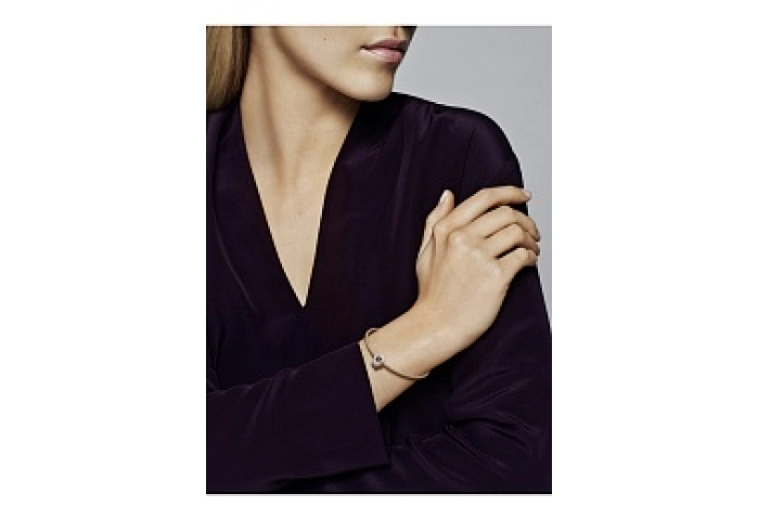 Letter Q silver charm