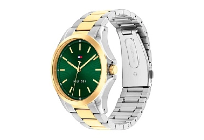 TH-303-1-20-3771-2228-26/3
BRUCE-M-TT-ROU-GRN-B-TT
Case Fabrication:TWO TONE STAINLESS STEEL,Case 