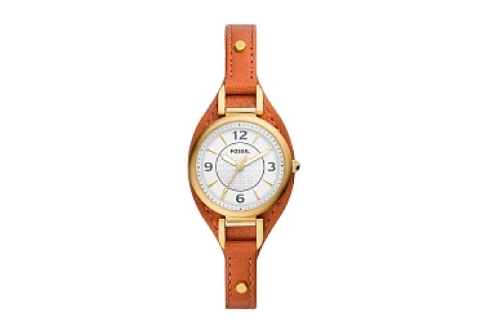 ANALOG WATCH 0 JWL GP LEATHER STRAP
