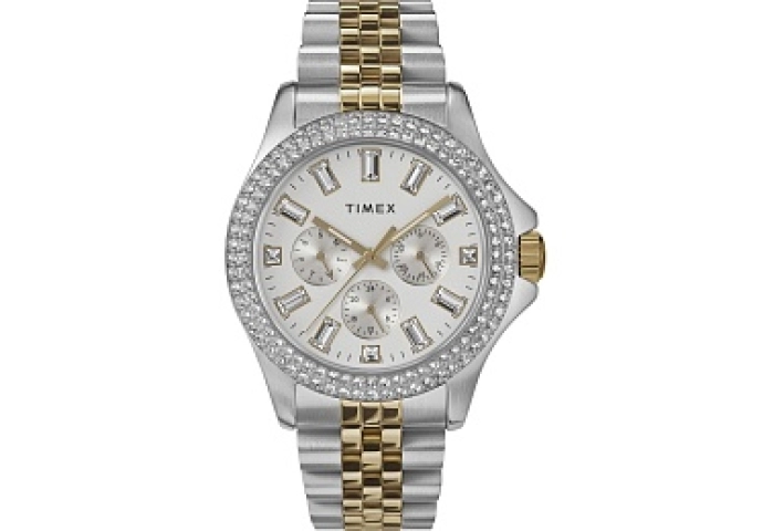 Kaia Multifunction Two-tone with Crystal