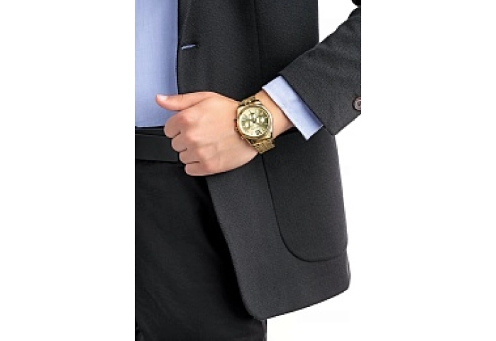 ANALOG WATCH 0 JWL GP METAL BRACELET