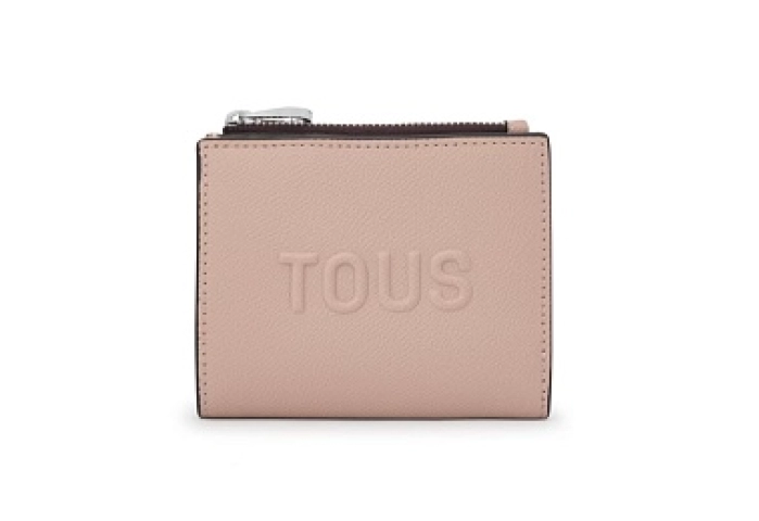 PU.COT,WALLET S.LARUE NEW TAUPE