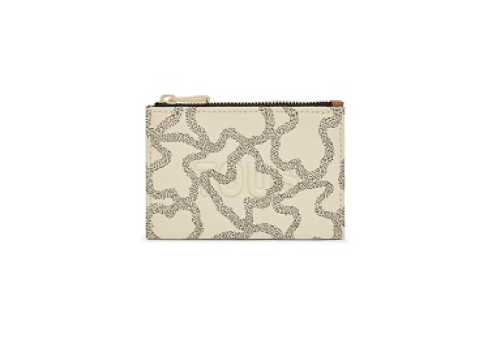 PVC.PU.PL.CO,COINPURSE K ICON BEIGE-M