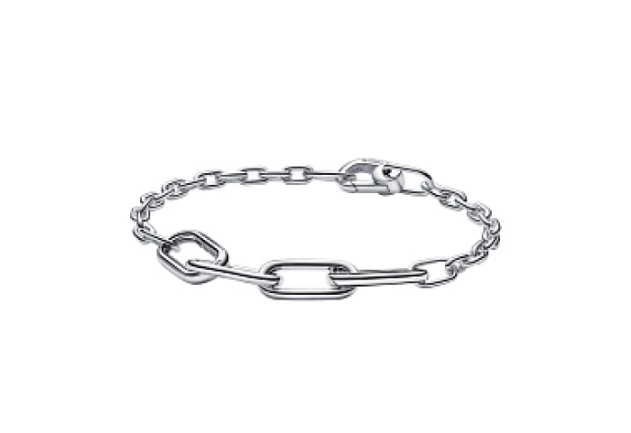 Sterling silver link bracelet