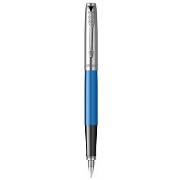 Ручка перьевая Parker &quot;Jotter Originals Blue Chrom CT&quot; синяя, 0,8мм, подарочная упаковка