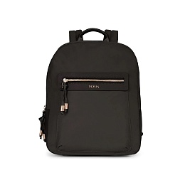 NYLON-PU,BACKPACK,BRUNOCK CHAIN,BLACK