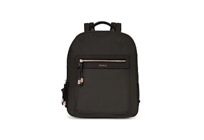 NYLON-PU,BACKPACK,BRUNOCK CHAIN,BLACK