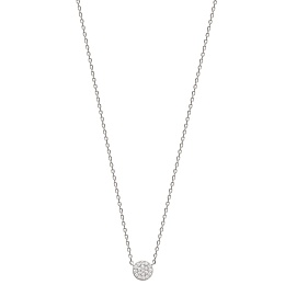 NECKLACERHODIUM PLATEDSILVERCZ925