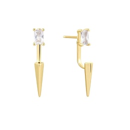 Gold Point Stud Ear Jackets