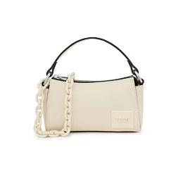 PU.CO,MINI HANDBAG T AMANDA BEIGE