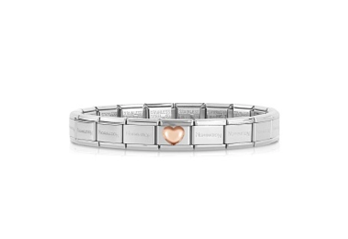 Composable Classic SIMBOLI acciaio  Cuore bombato