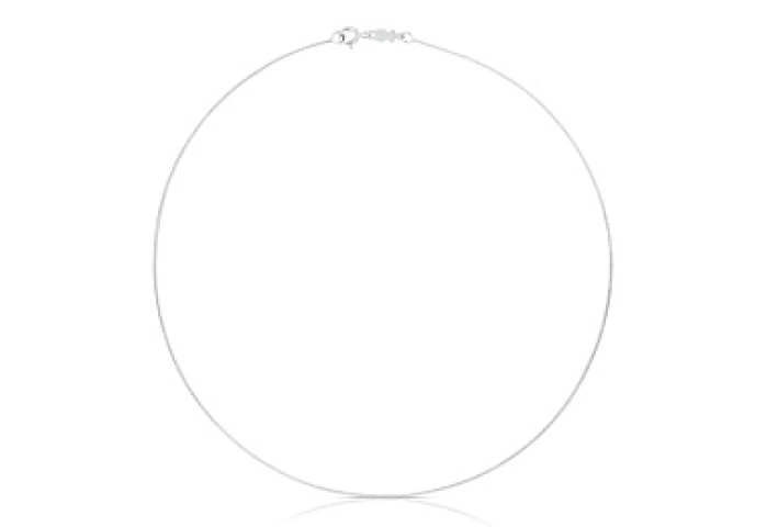 SILVER CHOKER 1MM 40CM,OTHER LINKS