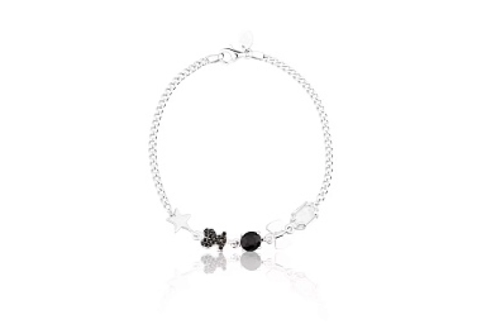 SILVER BRACELET MOTHER OF PEARL GEMSTONE