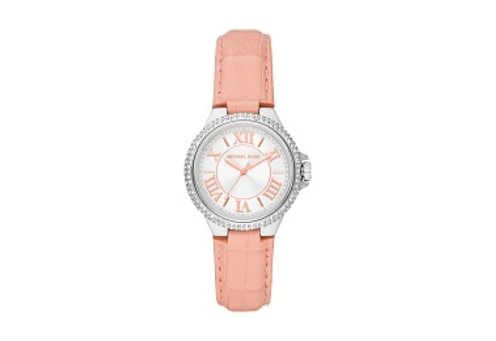 ANALOG WATCH 0 JWL SS LEATHER STRAP