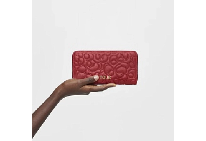 CLEA.COT,WALLET M.T GRETA RED