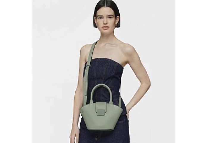 PVC.PU,HANDBAG S.T LUCIA STONE GREY