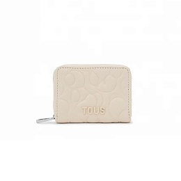 CLEA.COT,COINPURSE M.T GRETA BEIGE