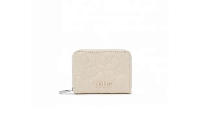 CLEA.COT,COINPURSE M.T GRETA BEIGE