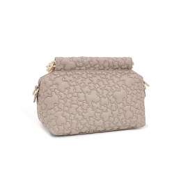 PU.COT,HANDBAG S T JANE PUFFY BEAR TAUPE