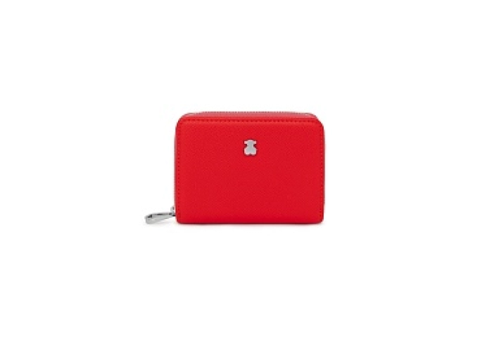 PU.POL,WALLET M. NEW DUBAI SAF. TRI-RED