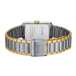 Belissena Watch Steel, White, Bicolour