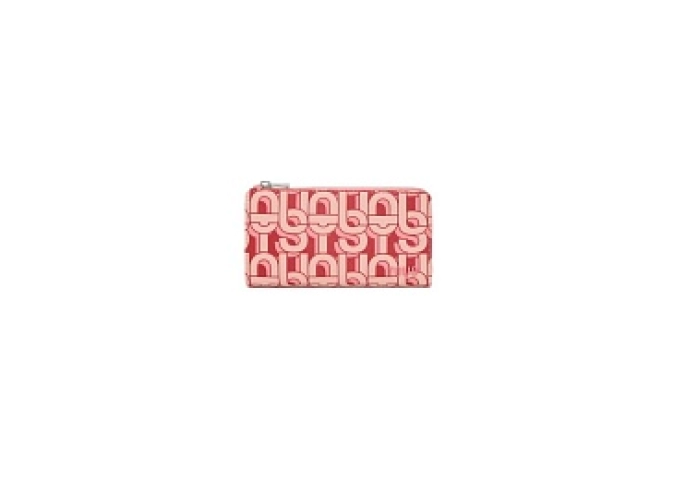 PVC.PU.COT,WALLET M.T MANIFESTO CORAL