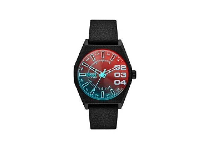 ANALOG WATCH 0 JWL SS LEATHER STRAP