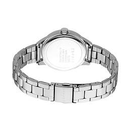 ESPRIT Women Watch, Silver Color Case, Silver & Silver Glitter Dial, Stainless Steel Metal Bracelet,