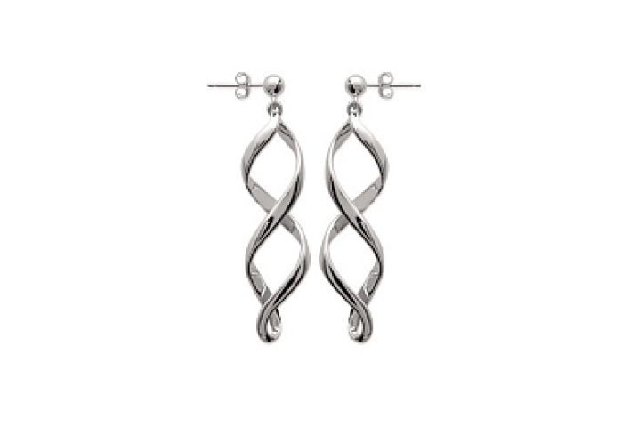 EARRINGSRHODIUM PLATEDSILVER 925