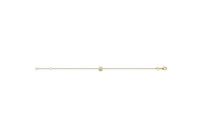 BRACELETCZ 18 KT GOLD PLATED