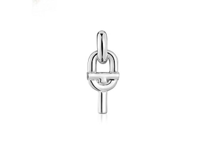 1 SILVER HOOP EARRINGS 26.45MM
