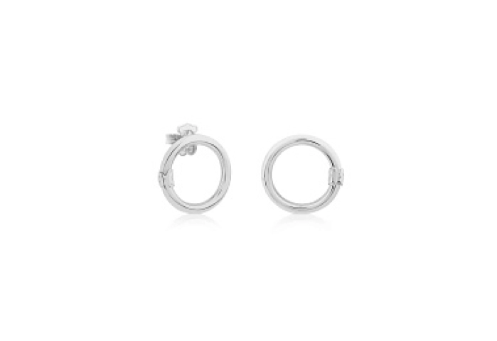 SILVER EARRINGS 20MM