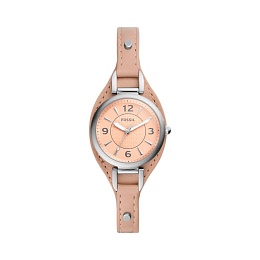 ANALOG WATCH 0 JWL SS LEATHER STRAP