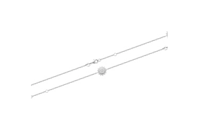 BRACELETRHODIUM PLATEDSILVER CZ925