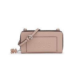 PU.COT,WALLET-MVLHOLD LARUE NEW TAUPE