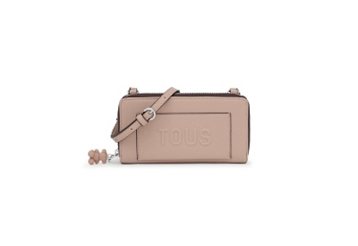 PU.COT,WALLET-MVLHOLD LARUE NEW TAUPE